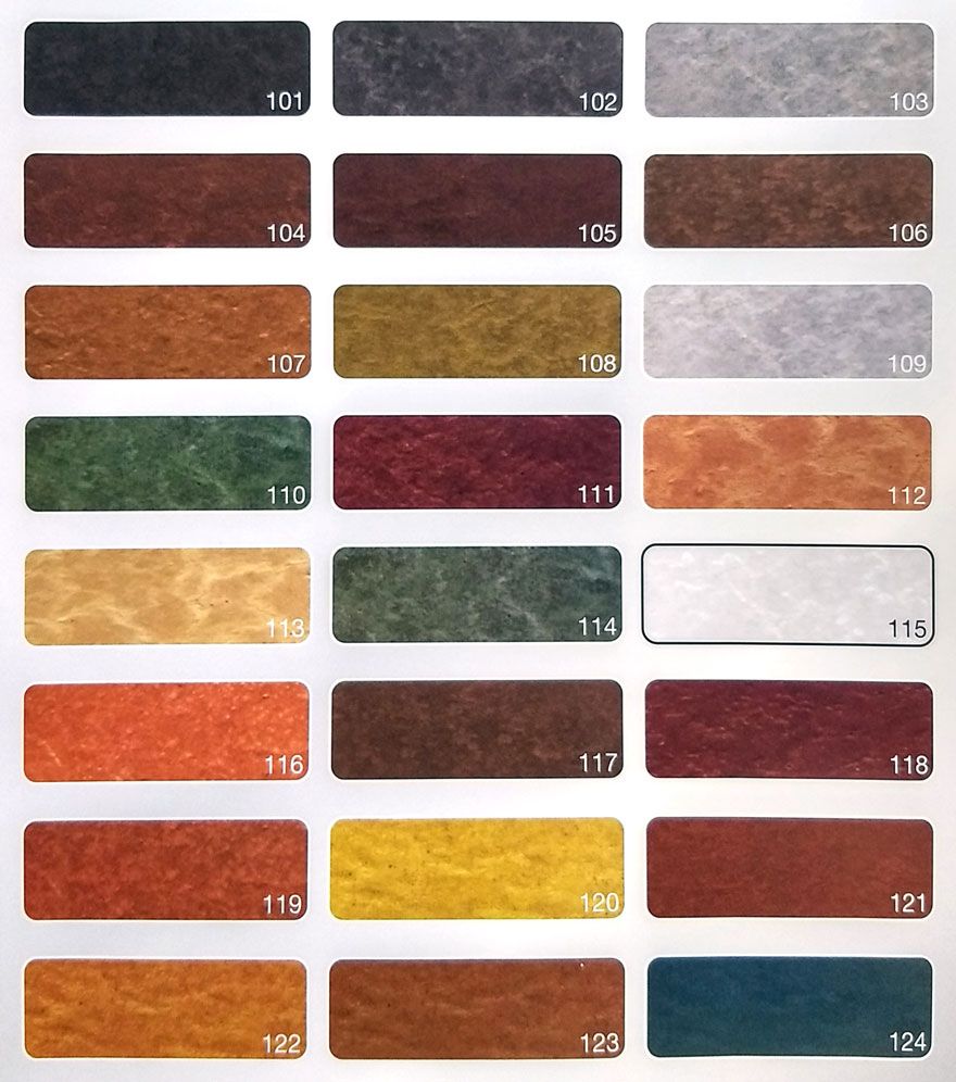 colores pavimento impreso
